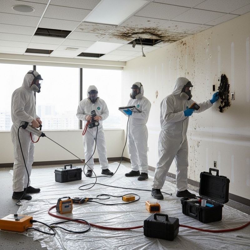 Local Mold Remediation pros at work