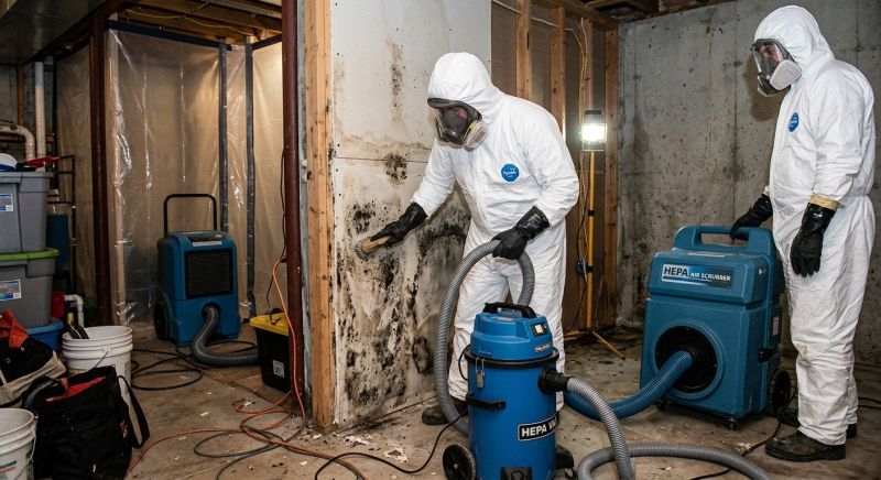 Attic Mold Remediation in Frisco, TX