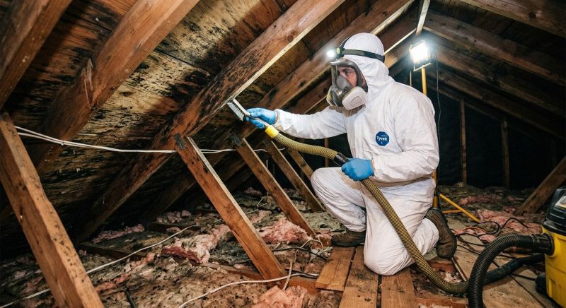 Attic Mold Removal in Dallas, TX