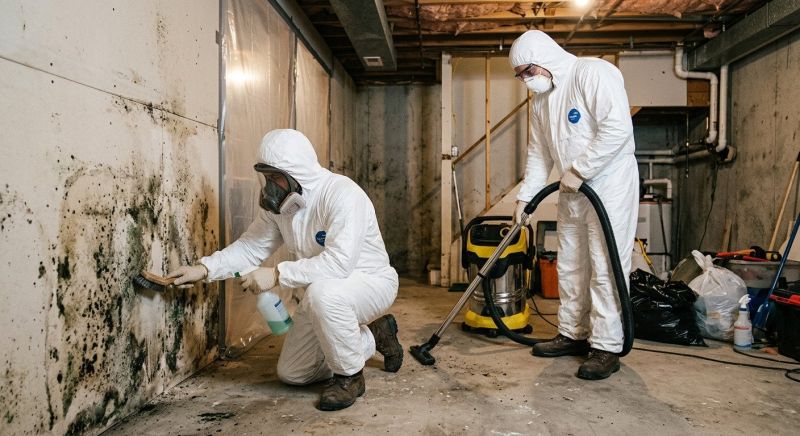 Basement Mold Removal in Broward County, FL