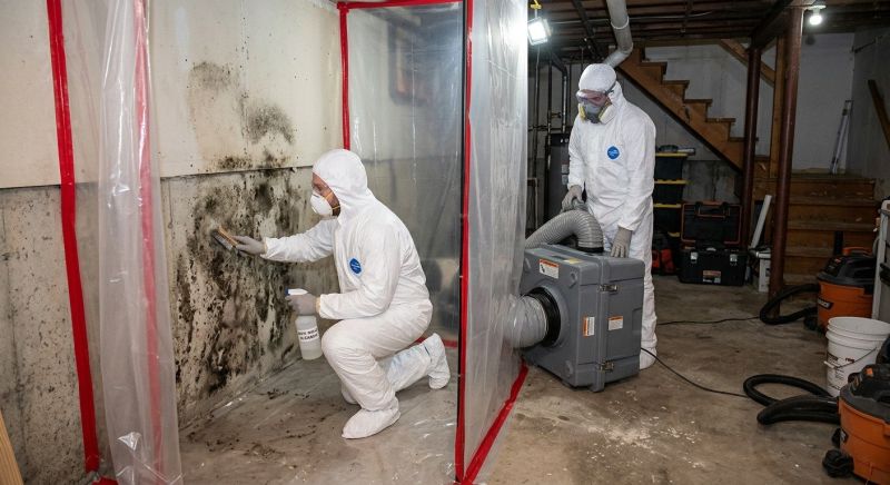 White Mold Mitigation in Frisco, TX
